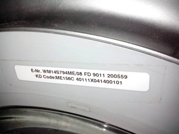 ชื่อ : แผง INVERTER เครื่องซักผ้าฝาหน้า  ยี่ห้อ : SIEMENS  รุ่น : E-Nr. WM14S794ME/08 FD 9011 200559  รายละเอียด : PART No. 00706019  ราคา : XXXX บาท